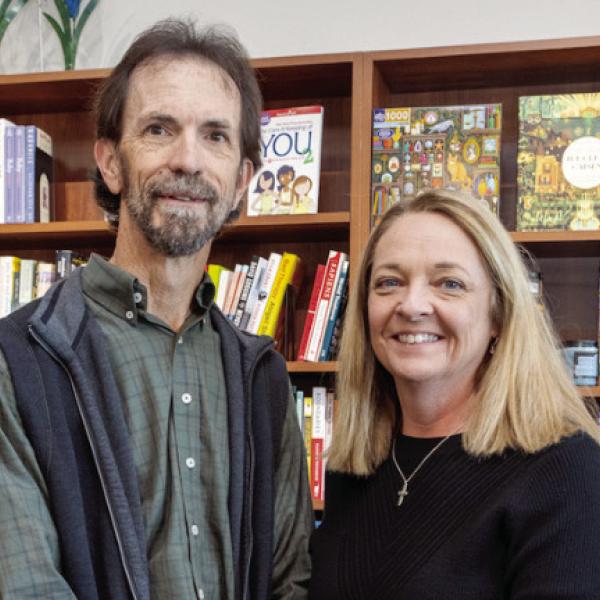 Lake Country Books & Gifts owners Ted and Tammy Callaway have created a cozy haven for book enthusiasts. CONTRIBUTED