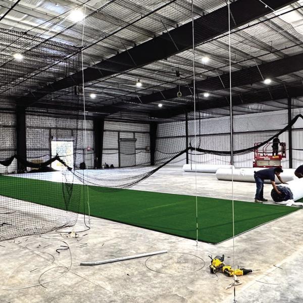 Capstone Athletics’ 18,000-square-foot facility will provide local athletes the opportunity to practice their skills close to home. The business is open to all age groups and athletes in various sports. CONTRIBUTED
