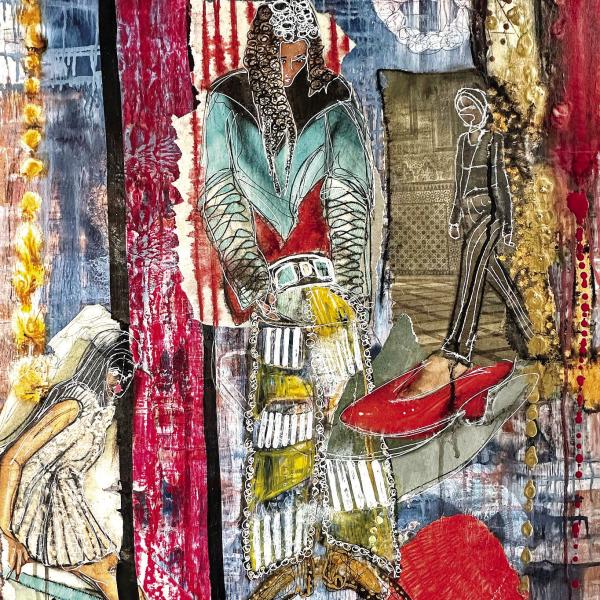 “Red Shoes and the Blues,” by Atlanta-based artist Royce Soble, will be exhibited among the works in STMA’s “Queer Perspectives” show for the rest of this year and early 2025. CONTRIBUTED