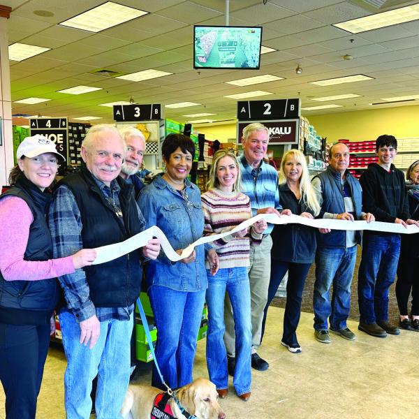 The Rotary Club of Greene and Putnam Counties took dozens of local students to Augusta to choose new shoes, a backpack and pair of socks. CONTRIBUTED