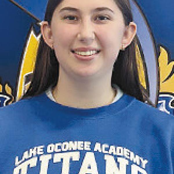 Lake Oconee Academy student Shelby Marulo.