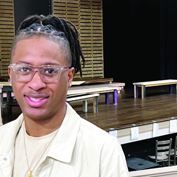 Rashawd Ford will make his directorial debut late this month at The Plaza in a musical version of Alice Walker’s “The Color Purple.” IAN TOCHER/Staff