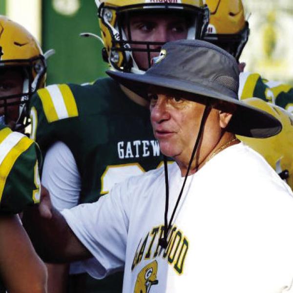 Jeff Ratliff enters his 14th season as Gatewood’s head football coach and his 16th season overall with the program. IAN TOCHER/Staff
