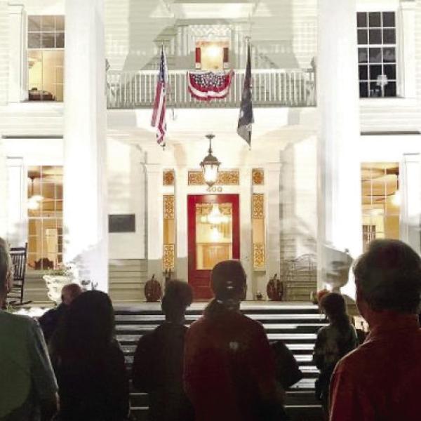 Sylvia, at home at Panola Hall (shown), remains the “celebrity” spirit for Georgia Writers Museum’s annual Haunted Eatonton Ghost Tours. CONTRIBUTED