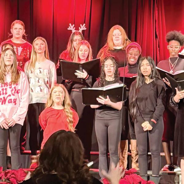 The OPAS Youth Chorus performs A Choral Christmas with the OPAS Youth Chorus and Friends. CONTRIBUTED
