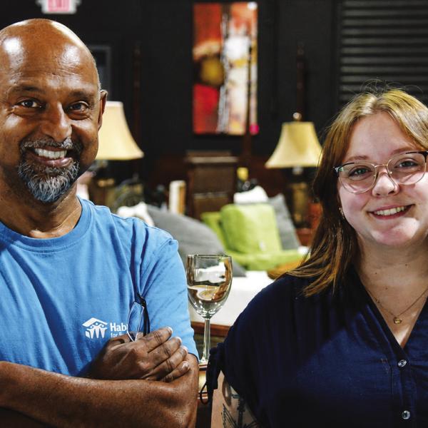 Habitat for Humanity of Putnam Executive Director Murali Thiramul said Carter’s hometown connections helped to convince him she’s the right person to get HFHP’s message out about the new Carters Crossing project being built in southwest Putnam County. IAN TOCHER/Staff
