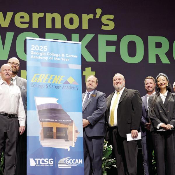 The Greene College & Career Academy was awarded during the Governor’s Workforce Development Summit, held Oct. 20-21 at the Georgia World Congress Center. CONTRIBUTED