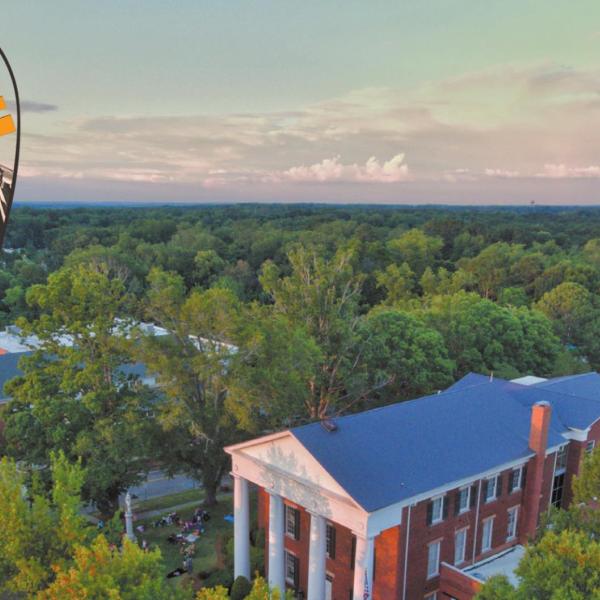 An areal view of Pickin’ on the Greene. CONTRIBUTED
