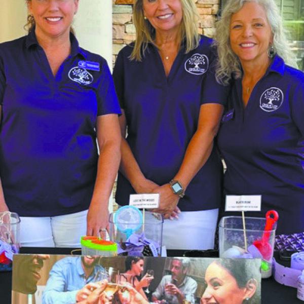 L-R: Kimberly Bennett, Cathy Evans and Maria Wheeler. (CONTRIBUTED)