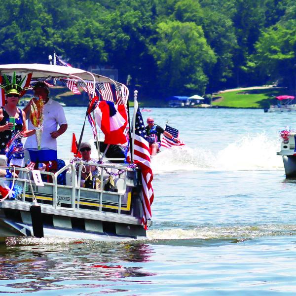 Boaters around the Buckhead part of Lake Oconee in Morgan County can enjoy the fifth-annual Lake Oconee Boat parade. (File Photo)