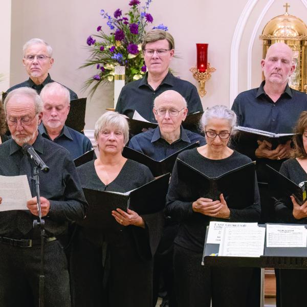 The East Georgia Concert Chorale performed “Hearts and Minds United in Song,” a benefit concert for the Lake Oconee Youth Alliance. LEIGH LOFGREN/Staff
