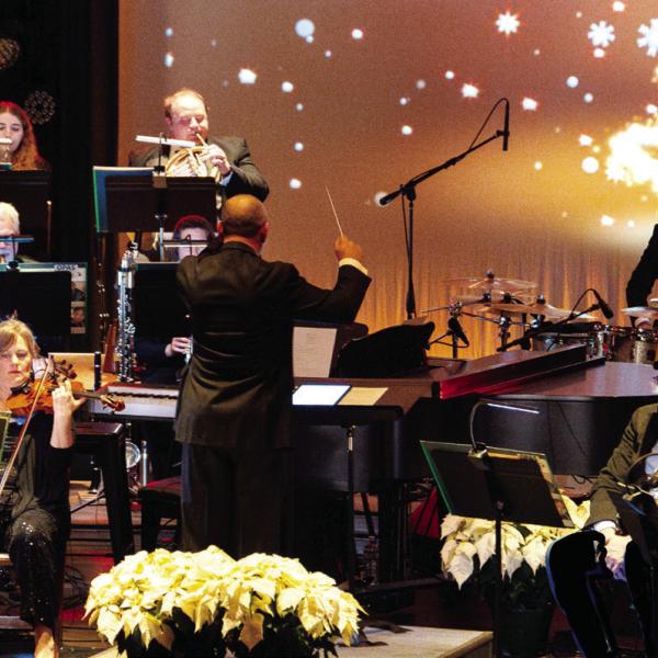 Morgan James and the OPAS Philharmonic closed out the 2024 fall season for the Oconee Performing Arts Society at downtown Greensboro’s historic Festival Hall. CONTRIBUTED