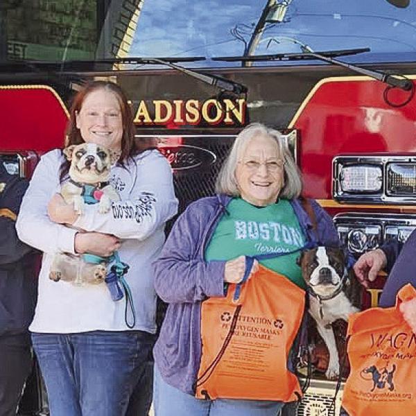 Rutledge-based non-profit Rescue Ranch recently donated three pet oxygen mask kits to the Madison Fire Department. CONTRIBUTED