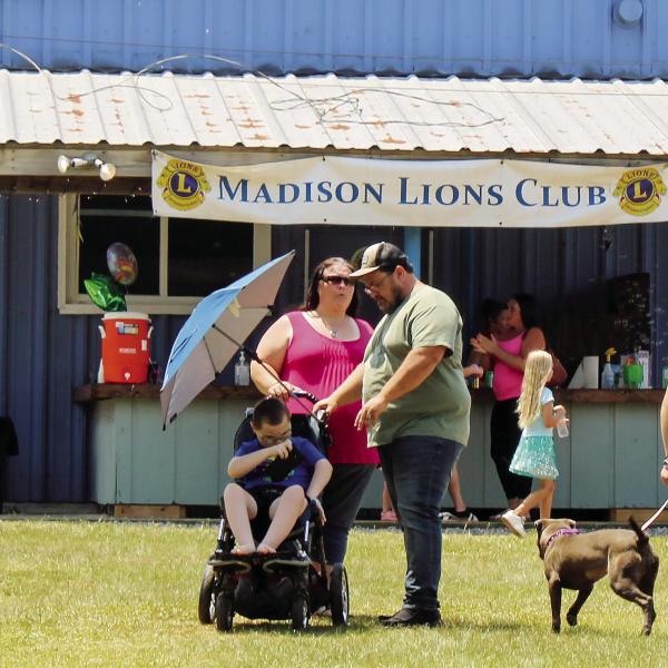 The Humane Society of Morgan County held its 30th-anniversary festival at the Madison Lions Club. Due to the 90-degree heat, turnout was less than expected.