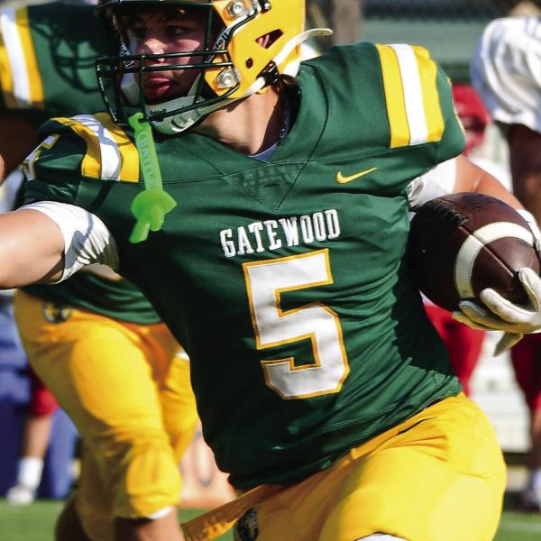 Gatewood junior Brady Haley is one of the Gators who will play multiple positions on both sides of the ball in 2026. IAN TOCHER/Staff