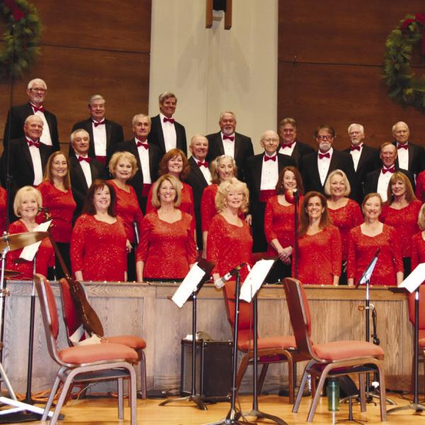 In April, the Lake Country Chorus will take to the Festival Hall stage for the first time. CONTRIBUTED