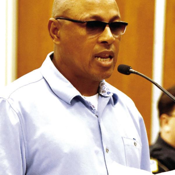 Robert “Buster” Williams addressed Eatonton City Council last Tuesday, making his case to drop added “blight taxes” from his tax bill for a building he owns on East Marion Street where it intersects with North Maple Avenue. IAN TOCHER/Staff