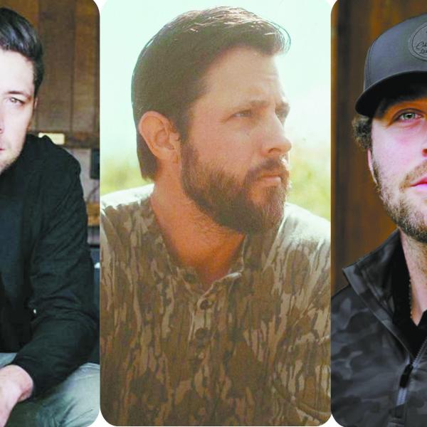 L-R: Songs & Drives for Lives performers include producer and songwriter Corey Crowder with songwriters Ray Fulcher and Ben Williams. CONTRIBUTED