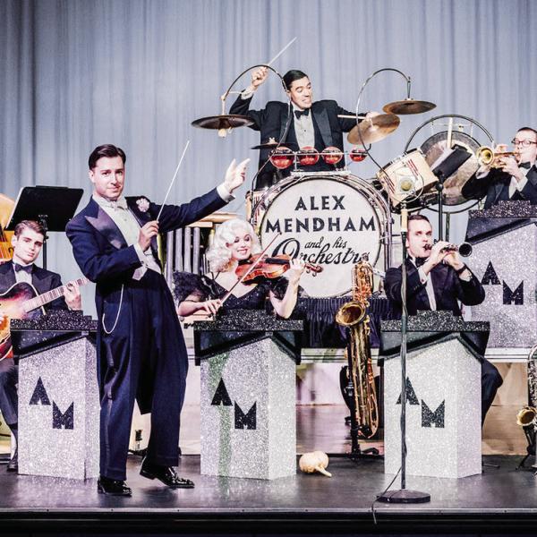 Alex Mendham and his ensemble played a dynamic program inspired by the jazz age. CONTRIBUTED