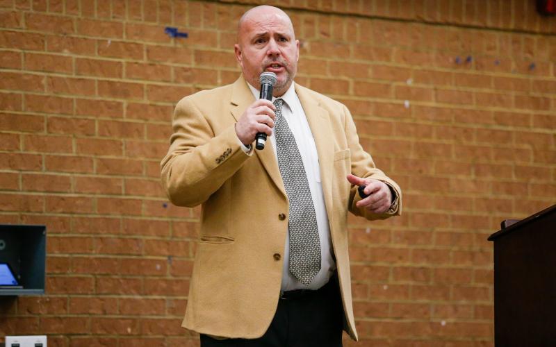 Greene County High School recently announced the hiring of Chris MacFarland as its new head football coach. LANCE MCCURLEY/Staff
