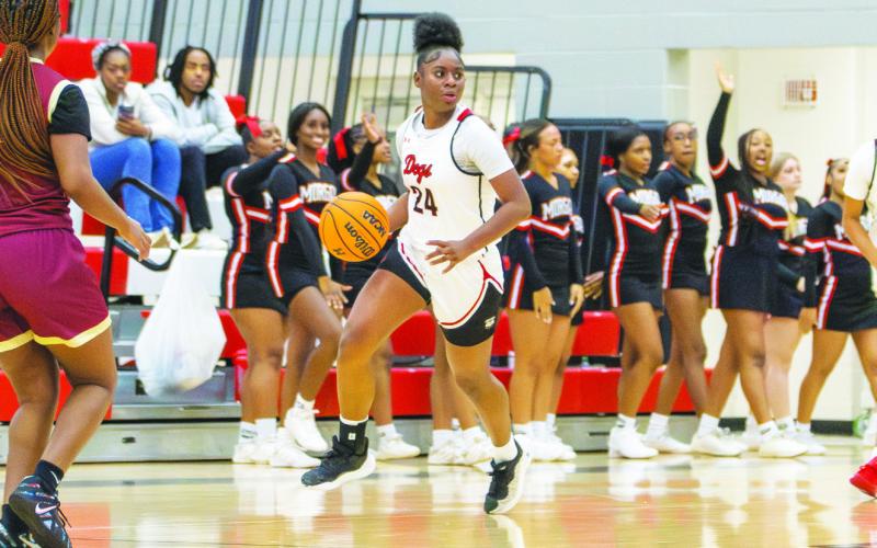 Morgan County senior Cydney Burke was named by opposition coaches to the Region 2-2A All-Region first team. SKYLA MORRIS/Staff