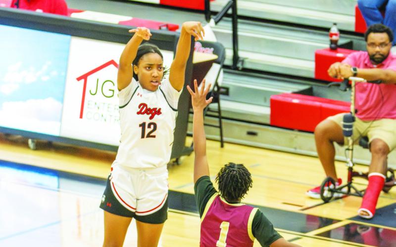 Morgan County junior Miracle Ward (12) was an All-Region second team selection. SKYLA MORRIS/Staff
