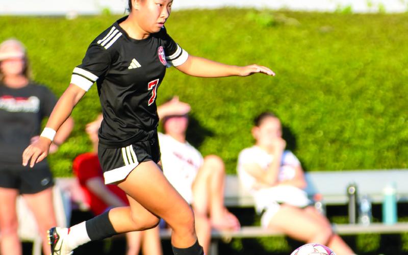 Morgan County junior Chloe Cook (7) was an All-Region first-team selection. SKYLA MORRIS/Staff