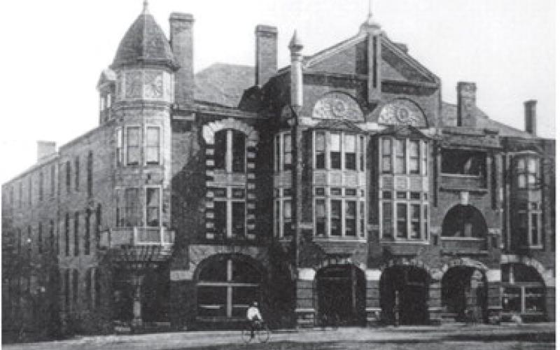 The New Morgan Hotel formerly inhabited the space currently occupied by The Sinclair and Community Roots Market until 1930, when the hotel was also consumed by fire. GEORGIA ENCYCLOPEDIA