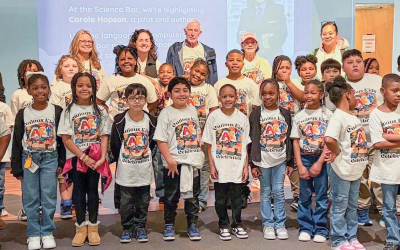 Second-grade students from Greene County Elementary School earned a field trip on March 12 to the Children’s Museum of Atlanta after meeting academic, attendance, behavior, and effort goals set by their teachers. CONTRIBUTED
