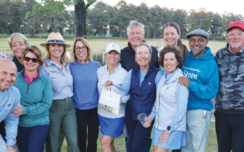 The Cuscowilla Fore Good Tournament Steering Committee and Habitat for Humanity of Putnam team celebrated a successful tournament, raising more than $134,000 for HFHP’s planned Carter Crossing affordable housing development. CONTRIBUTED