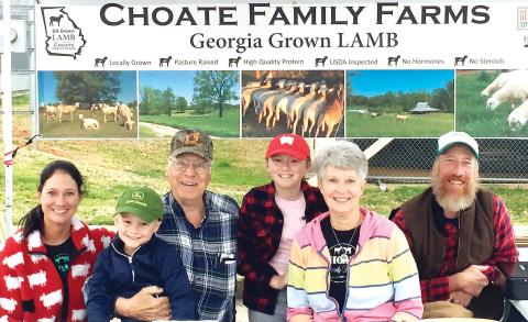 The Piedmont Soil and Water Conservation District honored Choate Family Farms as the 2024 Greene County Conservationist of the Year. The farm is home to approximately 550 head of sheep at two farm locations in Greene County. CONTRIBUTED