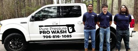 Owned and operated by 18-year-old entrepreneur Knox Van Mol, Pure Pressure Pro Wash has already served over 100 customers in its first year. CONTRIBUTED