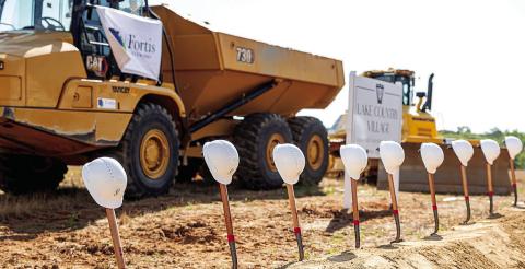 Shaifer Partners hosted a groundbreaking ceremony on June 26 to mark the beginning of construction for Lake Country Village in Putnam County. CONTRIBUTED
