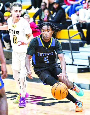 James Wright (5) has been one of the more consistent players for the Titans this season. LANCE MCCURLEY/Staff