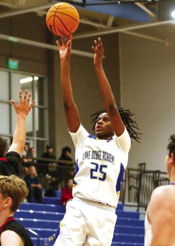 Lake Oconee Academy sophomore Jaden Hillman (25) will miss the rest of the season due to an ACL injury. LANCE McCURLEY/Staff