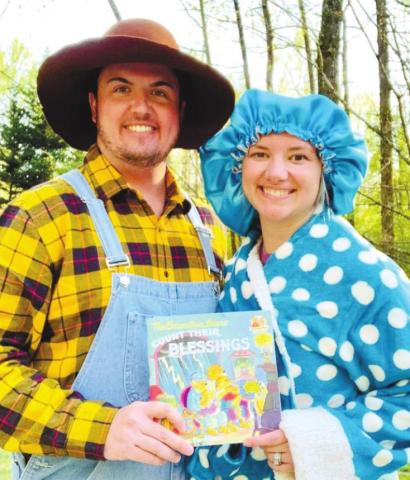 Trevor and Pelar Addison as Papa and Mama from the Berenstein Bears. CONTRIBUTED