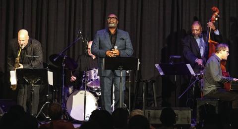 Fun times with the great musicians and vocalist of the Jazz Legacy Project. LEIGH LOFGREN/Staff