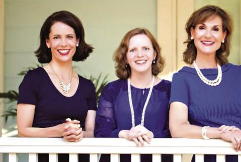 “Team W” includes New York Times bestselling mystery writers Karen White, Beatriz Williams, and Lauren Willig, who will be at Georgia Writers Museum Jan. 29 for its Meet the Authors event. CONTRIBUTED