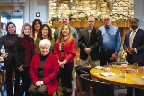 2023 Lake Country Board of Realtors directors with Greensboro Mayor Corey Williams. CONTRIBUTED