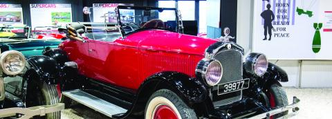 A 1920s Jordan MX Playboy roadster similar to this museum piece plays a central role in Tori Whitaker’s new novel, A Matter of Happiness. CONTRIBUTED