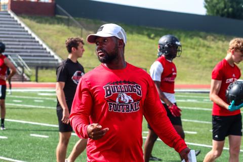 Lee Coleman enters his fourth season as GMC Prep's head coach. LANCE MCCURLEY/Staff