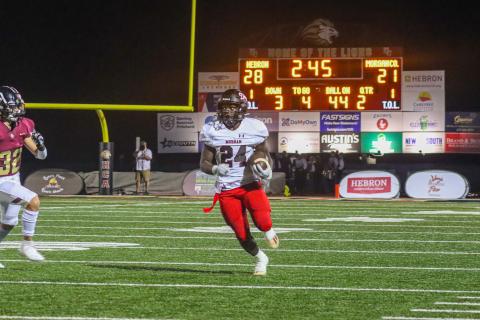 Jacere Cooper (24) rushed for season-high 180 yards with a TD last Friday. LANCE MCCURLEY/Staff