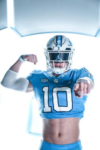Evan Bennett had two scholarship offers from North Carolina and Liberty University, although he committed to the Tarheels on Monday. CONTRIBUTED
