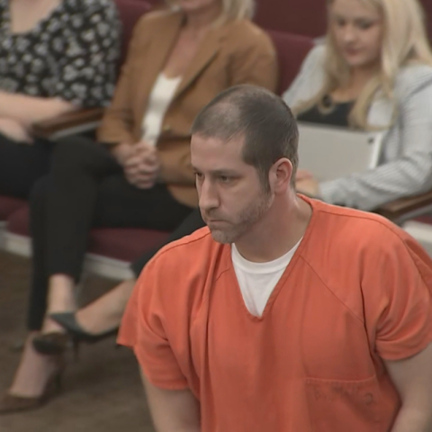 Michael Seth Perrault during trial. File Photo/Lake Oconee news