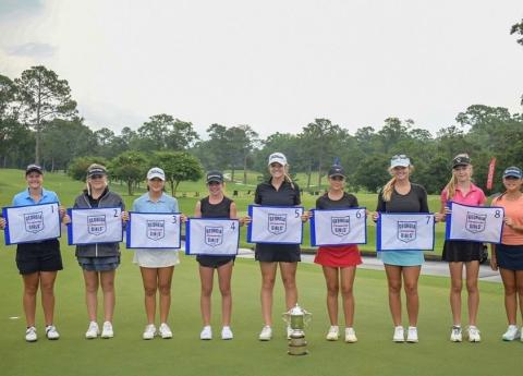 Lili Nelson (4) finished in the top six of a qualifier event to represent Team Georgia in the Georgia-South Carolina Challenge Match. CONTRIBUTED