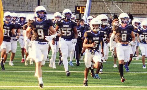 The Titans enter this week’s matchup against Brentwood Academy with a 3-0 record. (IAN TOCHER/Staff)