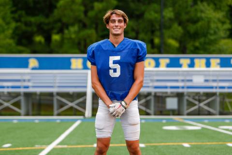 LOA senior Dylan Hiter will be featured within the new-look offense as a running back this season. LANCE McCURLEY/Staff