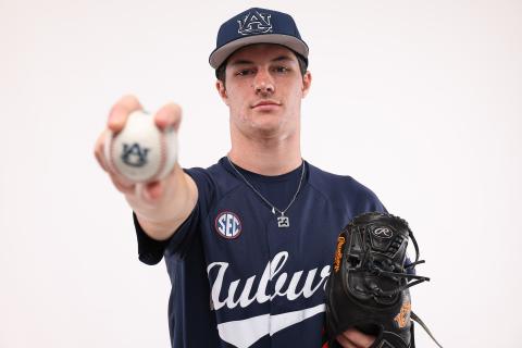 Morgan County’s Ty Tillery recently confirmed he has chosen to honor his commitment to pitch for the Auburn Tigers next season over waiting for selection in the next MLB draft. COURTESY AUBURN ATHLETICS