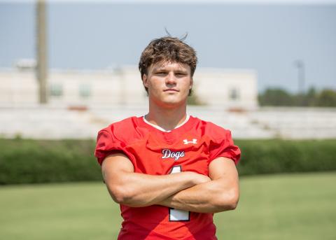 With Christian Monfort graduated, senior Alex Corrias is ready to step into a bigger role at running back and help fill the void left by the former starter. SKYLA MORRIS/Staff