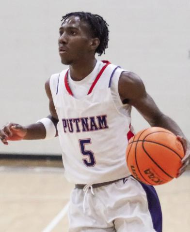 Putnam County’s Jaylin Harper has been a reliable guard player through four games. Last week, he scored 19 points in a win over Monroe (Albany). LANCE McCURLEY/Staff